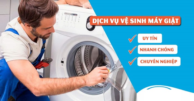 Dọn vệ sinh máy giặt electrolux uy tín