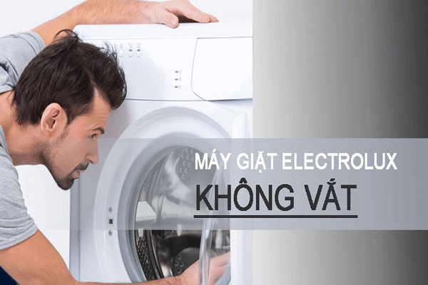 Máy giặt Electrolux không vắt được