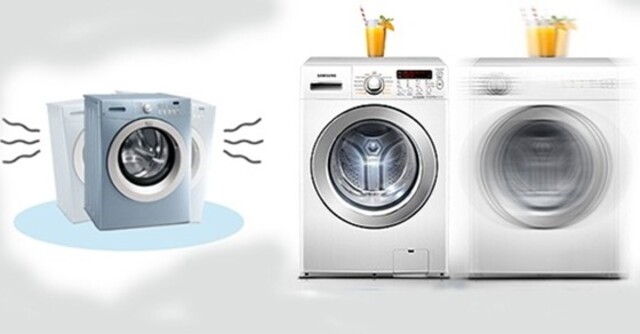 Máy giặt electrolux rung lắc mạnh khi vắt